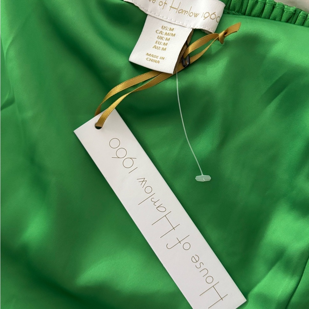 House of Harlow 1960 Vibrant Green Camisole - Picture 3 of 3